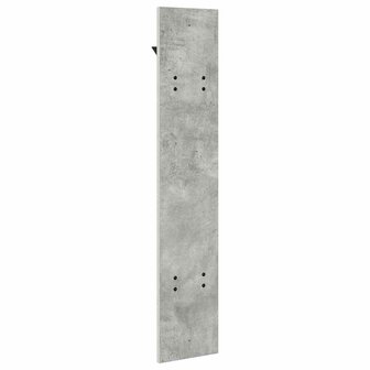 Wandgemonteerde kapstok Beton Grijs 20 x 1,5 x 100 cm 7