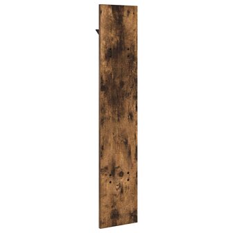 Wandgemonteerde kapstok Gerookt eiken 20 x 1,5 x 100 cm 7