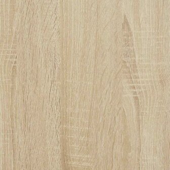 Wandgemonteerde kapstok Sonoma Eiken 30 x 1,5 x 80 cm 10