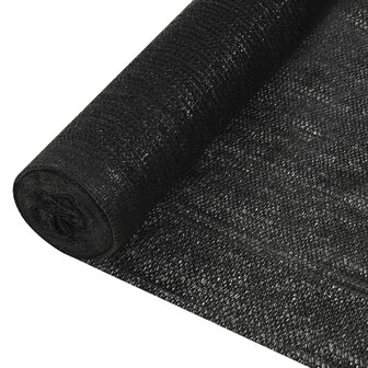 Privacynet 195 g/m&sup2; 2x10 m HDPE zwart 1