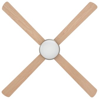 Plafondventilator met licht en afstandsbediening &Oslash; 130 cm 4