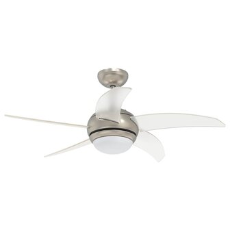 Plafondventilator met licht en afstandsbediening &Oslash; 110 cm 4