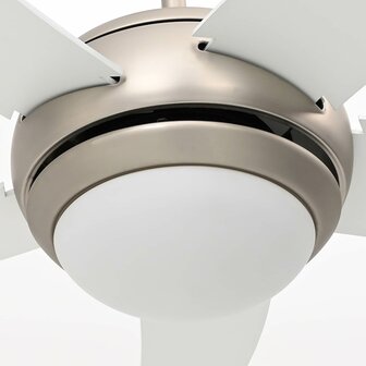 Plafondventilator met licht en afstandsbediening &Oslash; 110 cm Wit 7