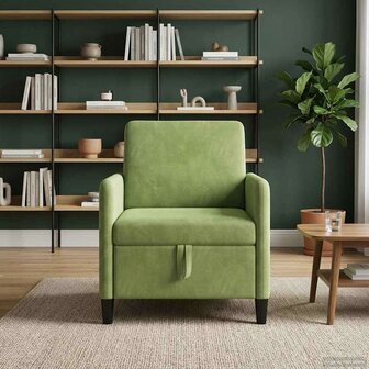 Bank met opslag Lichtgroen 72 x 78 x 87 cm Polyester 1