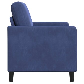 Bank met opslag Politieblauw 72 x 78 x 87 cm Polyester 5