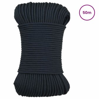 Boottouw Koninklijk Blauw 50 m Polyester 2