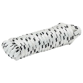 Boottouw 6 m 1.4 Wit en zwart Polyester 3