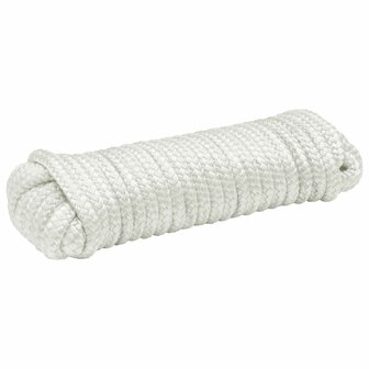 Boottouw 6 m 1.4 Wit Polyester 3