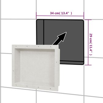 Douchenis 41x51x10 cm matwit 7