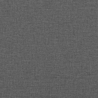 Bankenset met opbergruimte 2 pcs Donkergrijs Polyester 8