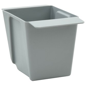 Bloembakken voor Euro-pallets 12 pcs Lichtgrijs 14 x 9 x 9,5 cm 2