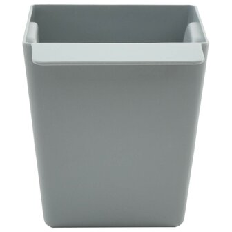 Bloembakken voor Euro-pallets 12 pcs Lichtgrijs 14 x 9 x 9,5 cm 4