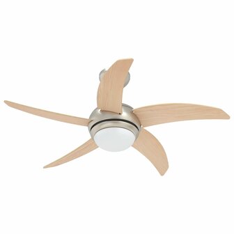 Plafondventilator met licht en afstandsbediening &Oslash; 110 cm 3