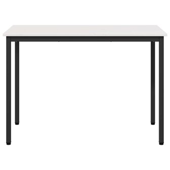 Eettafel Wit 110 x 55 x 75 cm Massief grenenhout 5