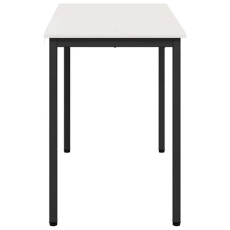 Eettafel Wit 110 x 55 x 75 cm Massief grenenhout 6
