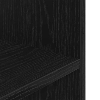 Aquariumstandaard Zwart Eiken 100x40x60 cm Bewerkt Hout 8