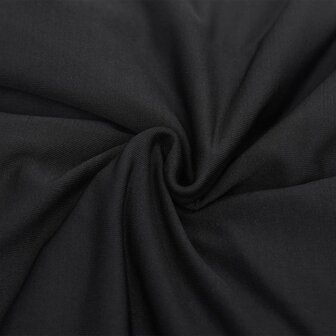Bankhoes stretch polyester jersey zwart 4