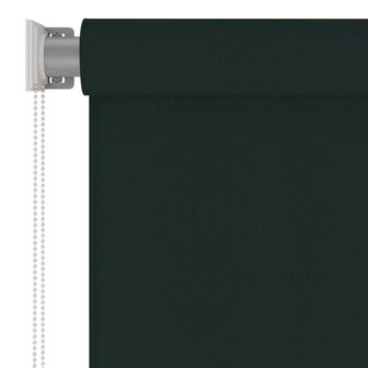 Rolgordijn voor buiten 180x140 cm HDPE donkergroen 3