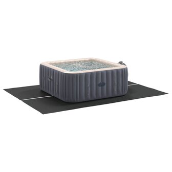 Zwembad Grondzeil Zwart 300 x 220 x 0,1 cm Niet-geweven Stof 3