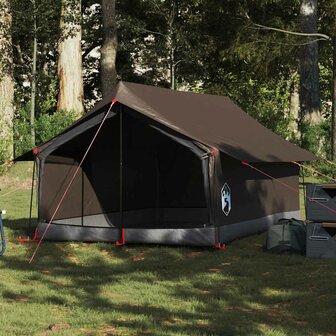 Tent 2-persoons waterdicht bruin 1
