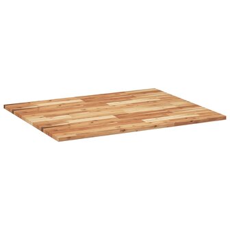 Bureaublad met olieafwerking 100x80x2 cm massief acaciahout 4