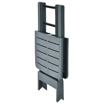 Tuintafel inklapbaar 79x72x70 cm kunststof groen 5