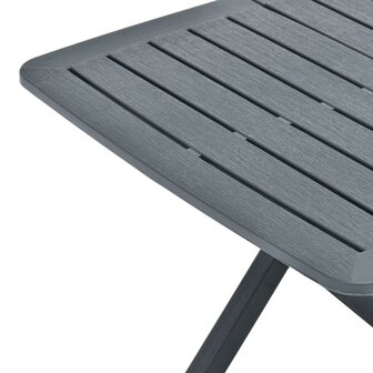 Tuintafel inklapbaar 79x72x70 cm kunststof groen 6