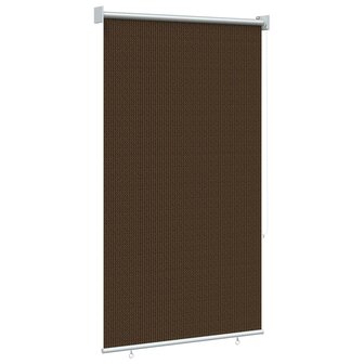 Buitenrolgordijn 90% UV-blok Bruin 80x140 cm HDPE 4
