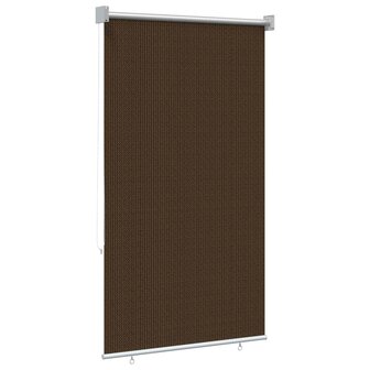 Buitenrolgordijn 90% UV-blok Bruin 80x140 cm HDPE 5