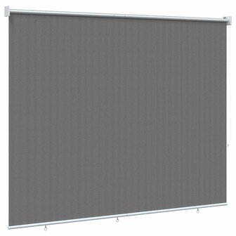 Buitenrolgordijn 90% UV-blok Lichtgrijs 120x140 cm HDPE 4
