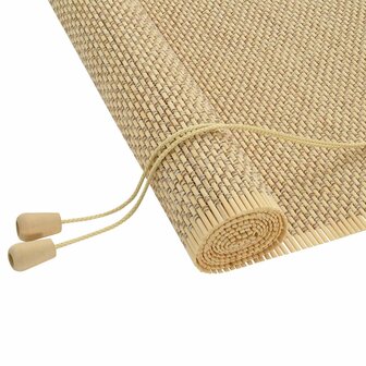 Rolgordijn Naturel 50x220 cm Bamboe 2