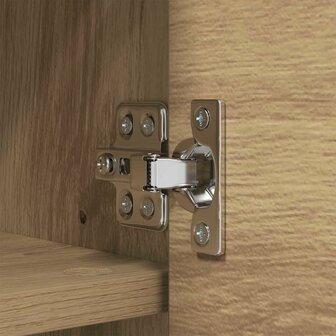 Wandgemonteerde kapstok met plank Artisan Eiken 50 x 20 x 30 cm 11