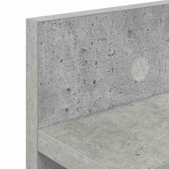 Wandgemonteerde kapstok Beton Grijs 80 x 10,5 x 18 cm 8