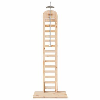 Buitendouche 223 cm Massief grenenhout en roestvrij staal 4