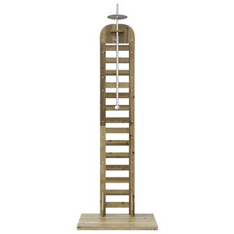 Buitendouche 223 cm Ge&iuml;mpregneerd dennenhout en roestvrij staal 4
