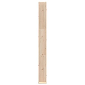 Buitendouche 226 cm Massief grenenhout en roestvrij staal 5