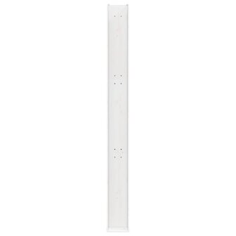 Buitendouche 226 cm Massief grenenhout en roestvrij staal Wit 5