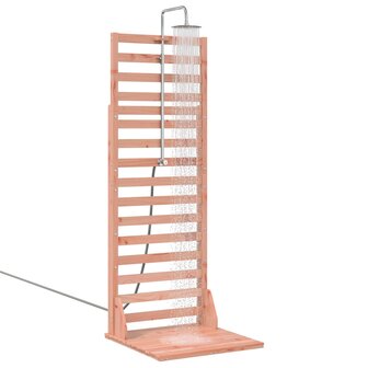 Buitendouche 225 cm Massief Douglas hout en roestvrij staal 3