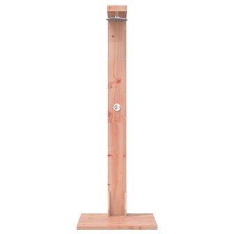 Buitendouche 210 cm Massief Douglas hout en roestvrij staal 4