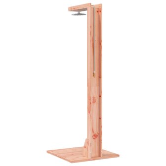 Buitendouche 210 cm Massief Douglas hout en roestvrij staal 6