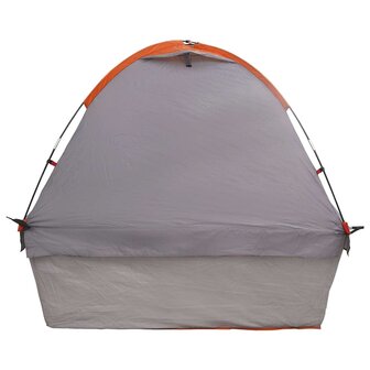 Autotent Grijs en Oranje 200 x 170 x 170 cm Polyester en staal 6