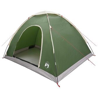 Kamperen tent met dak met luchtopening Groen 275 x 215 x 125 cm 2