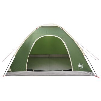 Kamperen tent met dak met luchtopening Groen 275 x 215 x 125 cm 4