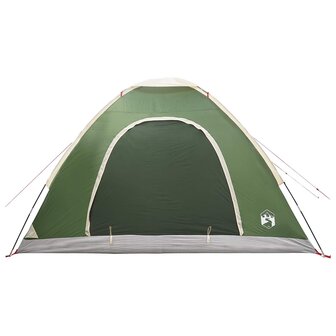 Kamperen tent met dak met luchtopening Groen 275 x 215 x 125 cm 5