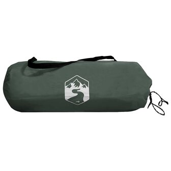 Kamperen tent met dak Legergroen 275 x 215 x 125 cm 8