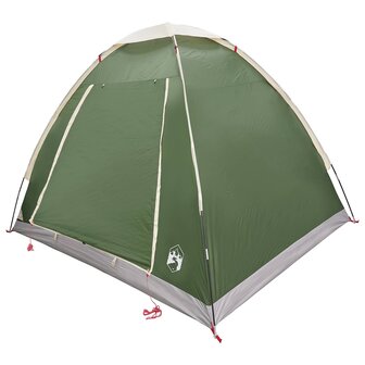 Kamperen tent met dak Groen 2-persoons Polyester en staal 3