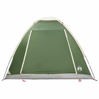 Kamperen tent met dak Groen 2-persoons Polyester en staal 5