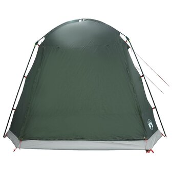 Huisje Tent met dak Leger groen 8-persoons Polyester en staal 5