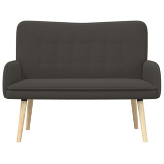 2-Zits Sofa Donkergrijs 115 x 61 x 87 cm Boucl&eacute; 4