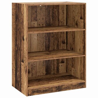 Kledingkast met plank met opslag Oud hout 77 x 48 x 102 cm PB 1